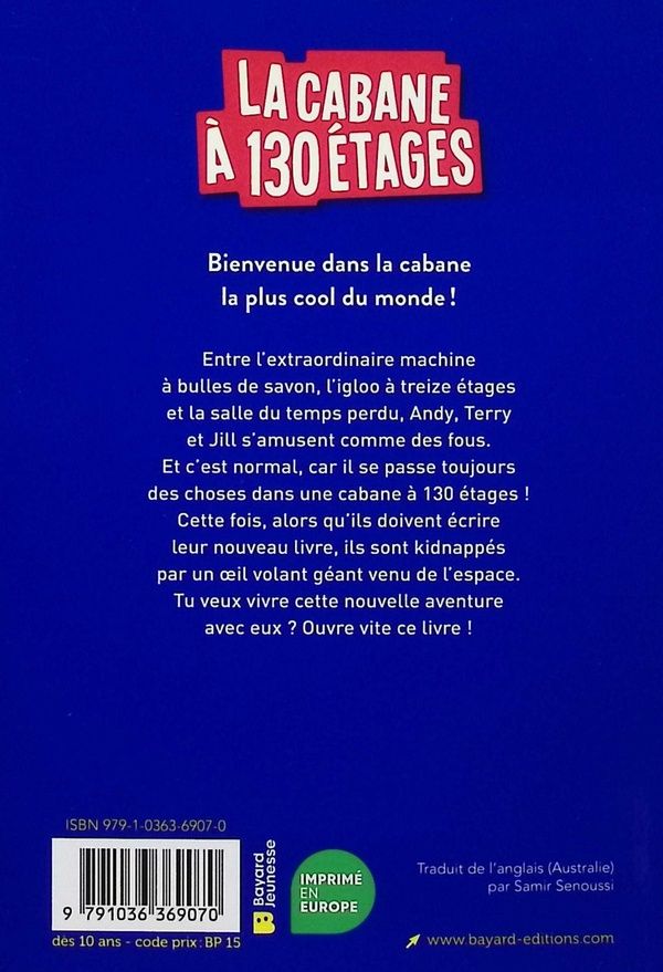 Quatrième de couverture de « LA CABANE A 13 ETAGES POCHE , TOME 10 - LA CABANE A 130 ETAGES »