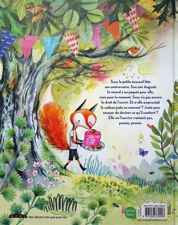 Quatrième de couverture de « J'ai un cadeau pour toi ! »