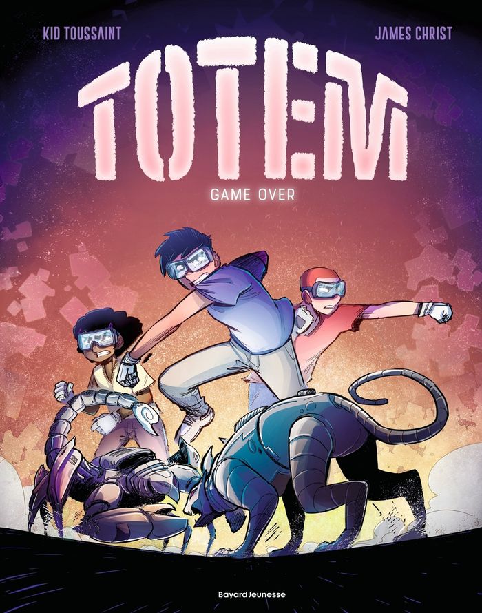 Couverture du livre « Game over » de Kid Toussaint, librairie Les Contes Infusés à Corte