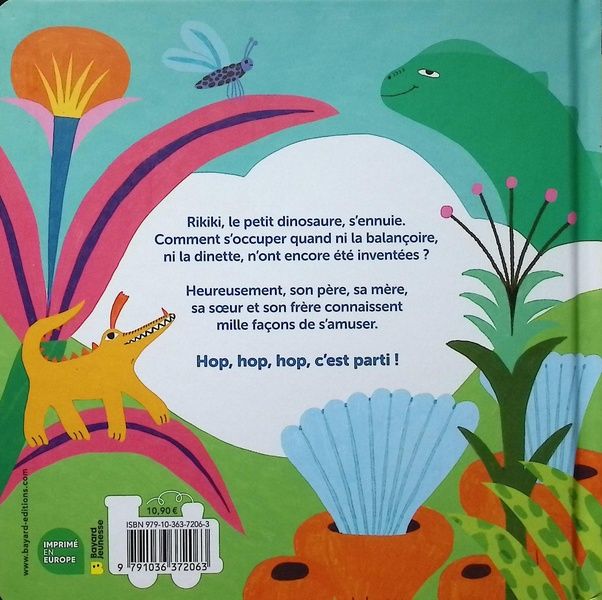 Quatrième de couverture de « Rikiki s'ennuie »