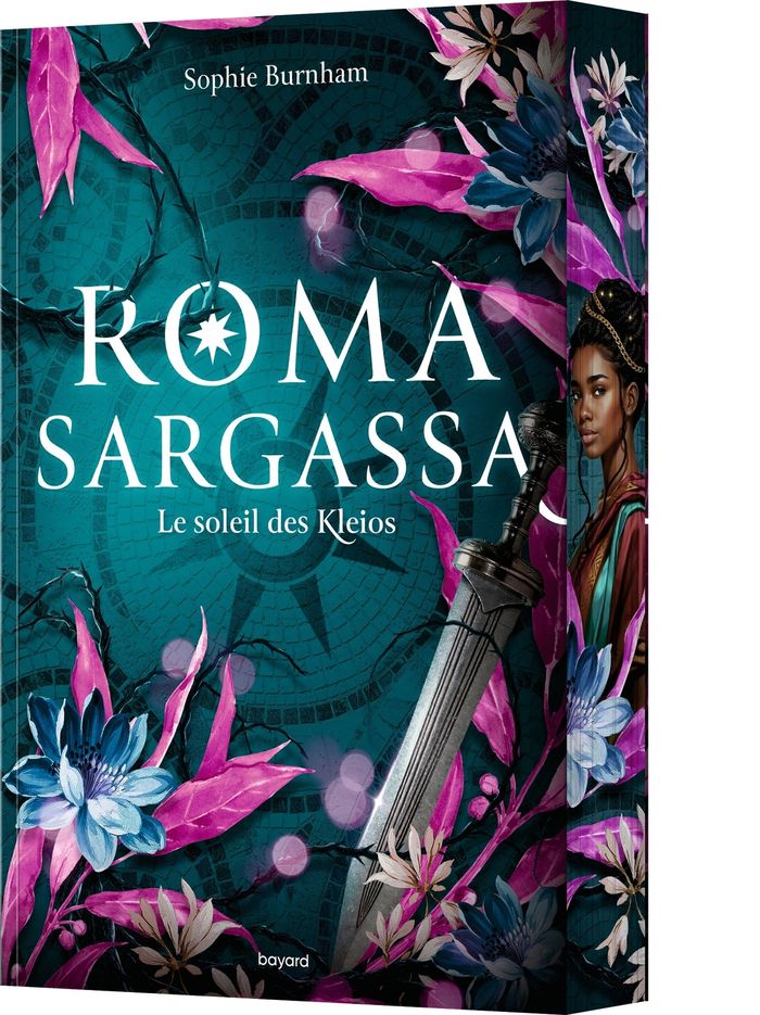 Couverture du livre « ROMA SARGASSA, TOME 01 - LE SOLEIL DES KLEIOS » de Burnham/giessel, librairie Les Contes Infusés à Corte