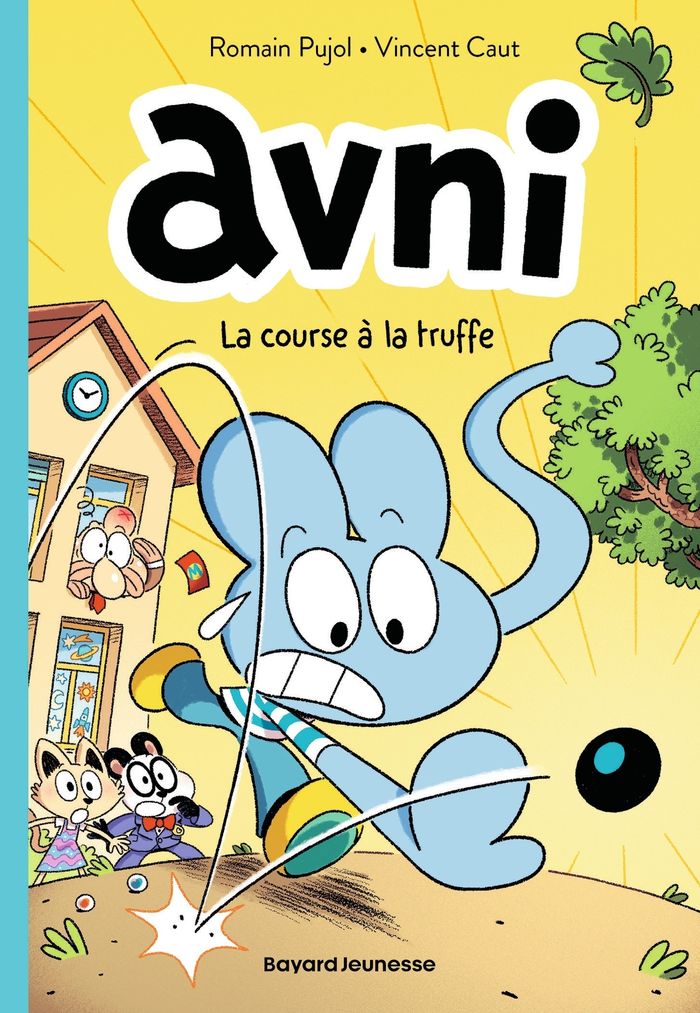 Couverture : AVNI, TOME 01 - LA COURSE A LA TRUFFE