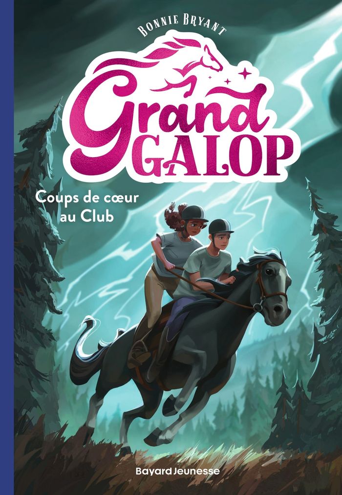 Couverture du livre « Coups de coeur au club » de Bonnie Bryant, librairie Les Contes Infusés à Corte