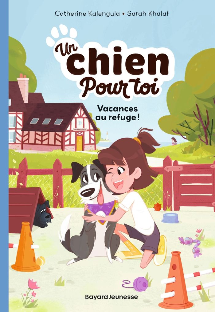 Couverture du livre « Vacances au refuge » de Catherine Kalengula, librairie Les Contes Infusés à Corte
