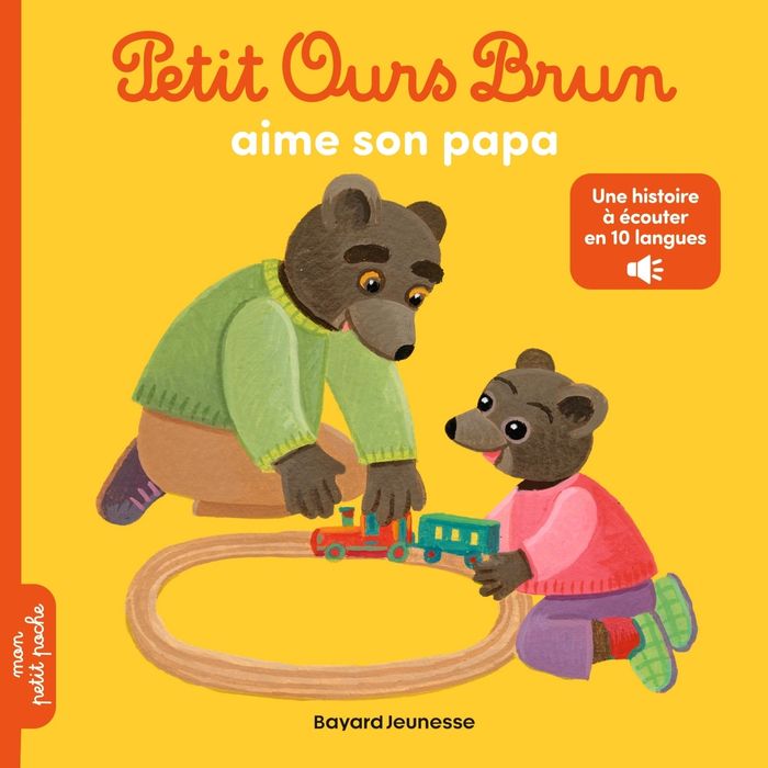 Couverture du livre « Petit Ours brun aime son papa », librairie Les Contes Infusés à Corte