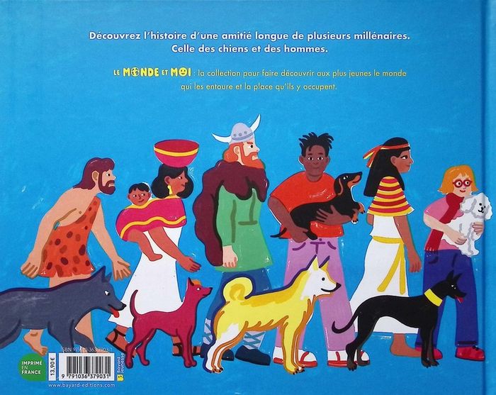 Quatrième de couverture de « Les chiens et moi : quinze mille ans d'amitié »