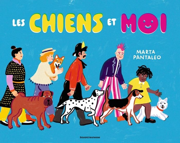 Couverture du livre « Les chiens et moi : quinze mille ans d'amitié » de Marta Pantaleo, librairie Les Contes Infusés à Corte