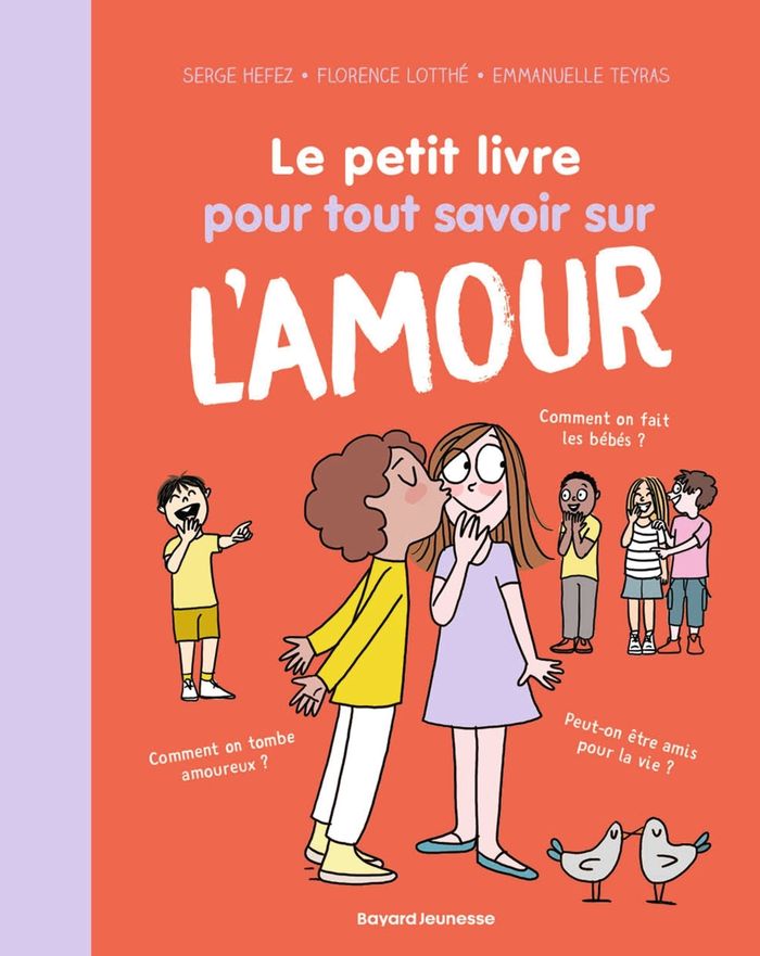 Couverture du livre « Le petit livre pour tout savoir sur l'amour » de Serge Hefez, librairie Les Contes Infusés à Corte