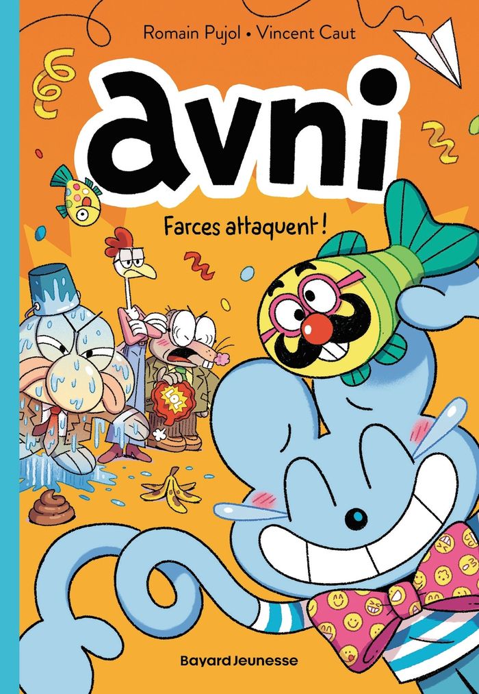 Couverture : AVNI, TOME 03 - FARCES ATTAQUENT !