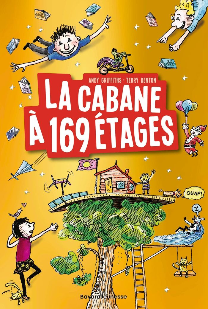 Couverture du livre « La cabane à 169 étages » de Andy Griffiths, librairie Les Contes Infusés à Corte