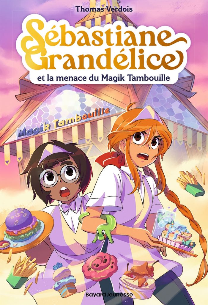Couverture du livre « Sébastiane Grandélice : La menace du Magik Tambouille » de Thomas Verdois, librairie Les Contes Infusés à Corte