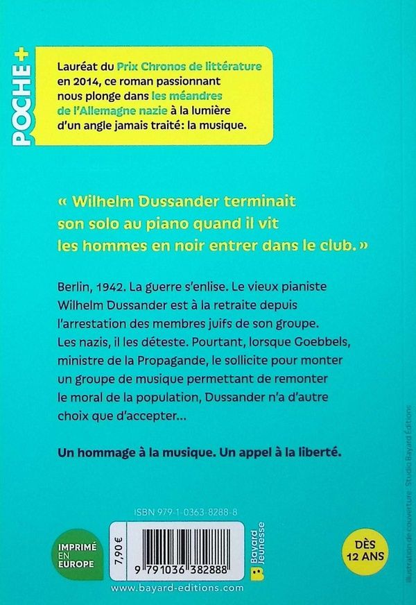 Quatrième de couverture de « Swing à Berlin »