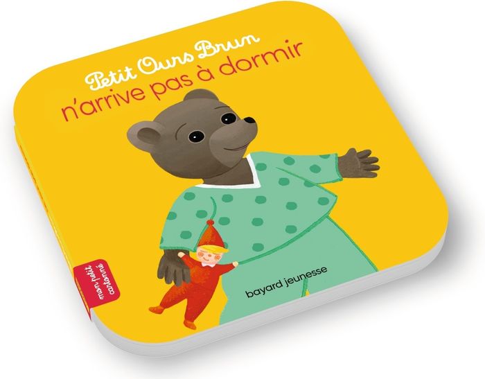 Couverture du livre « Petit Ours brun n'arrive pas à dormir » de Collectif, librairie Les Contes Infusés à Corte