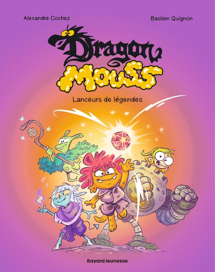 Couverture du livre « DRAGON MOUSS, TOME 01 - LANCEURS DE LEGENDES », librairie Les Contes Infusés à Corte