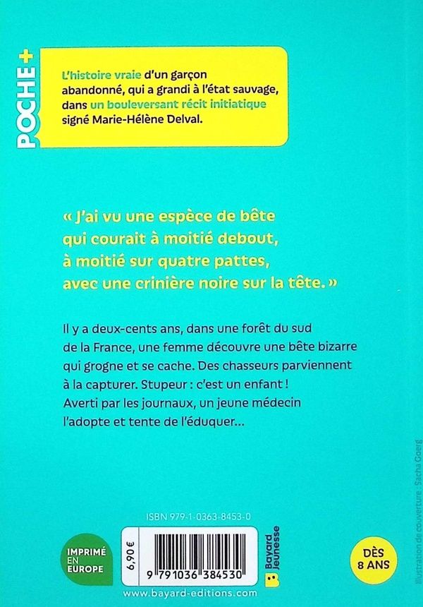 Quatrième de couverture de « Victor, l'enfant sauvage »