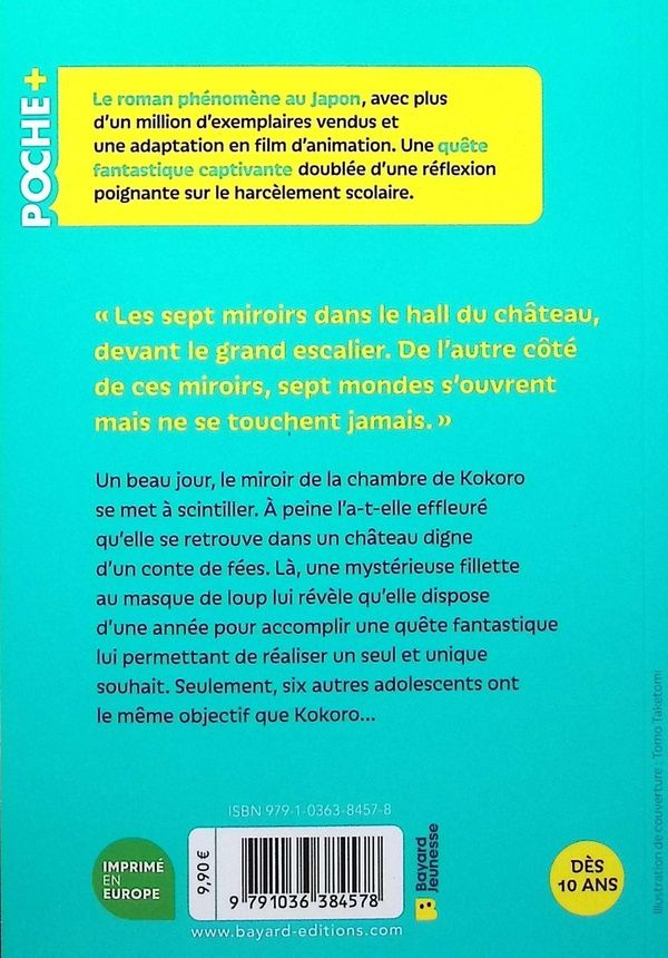 Quatrième de couverture de « Le château solitaire dans le miroir »