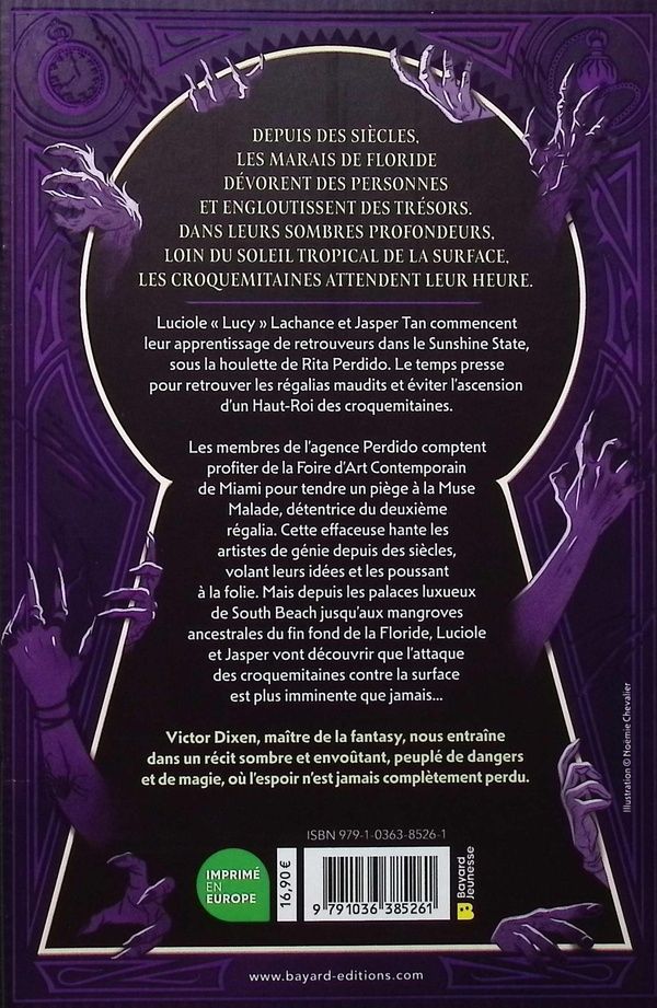 Quatrième de couverture de « AGENCE PERDIDO, TOME 02 - LE MUSEE EFFACE - BROCHE »