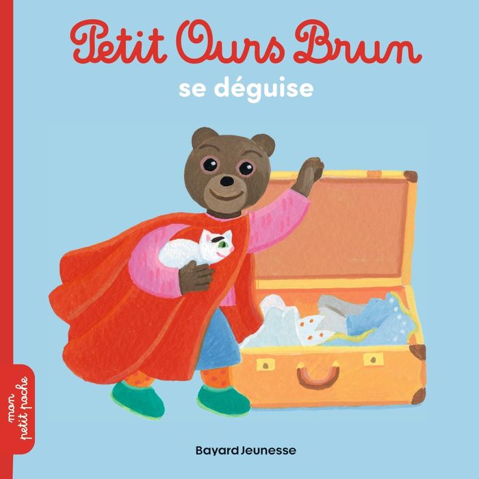 Couverture du livre « Petit Ours brun se déguise » de Marie Aubinais, librairie Les Contes Infusés à Corte