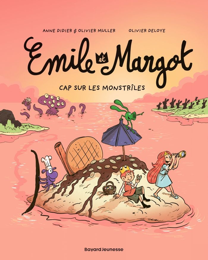 Couverture du livre « EMILE ET MARGOT, TOME 16 - CAP SUR LES MONSTRILES », librairie Les Contes Infusés à Corte