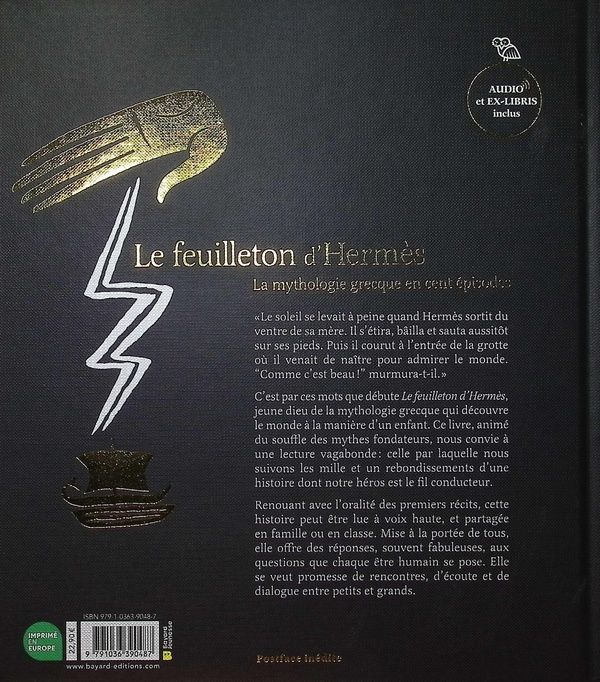 Quatrième de couverture de « Le feuilleton d'Hermès »