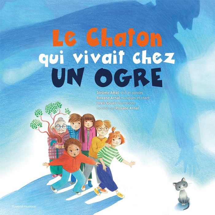 Couverture du livre « Le chaton qui vivait chez un ogre », librairie Les Contes Infusés à Corte