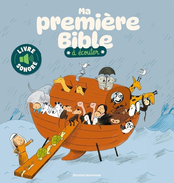 Couverture du livre « MA PREMIERE BIBLE A ECOUTER », librairie Les Contes Infusés à Corte