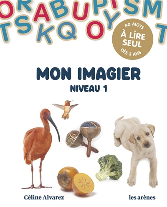 Couverture du livre « Mon imagier : niveau 1 », librairie Les Contes Infusés à Corte