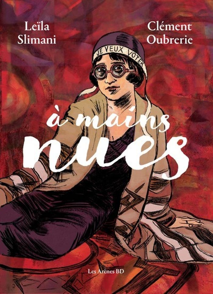 Couverture du livre « À mains nues » de Leïla Slimani, librairie Les Contes Infusés à Corte