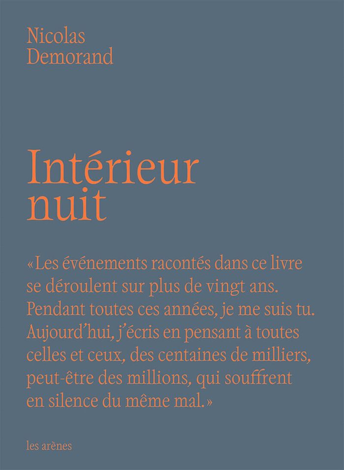 Couverture du livre « INTERIEUR NUIT », librairie Les Contes Infusés à Corte
