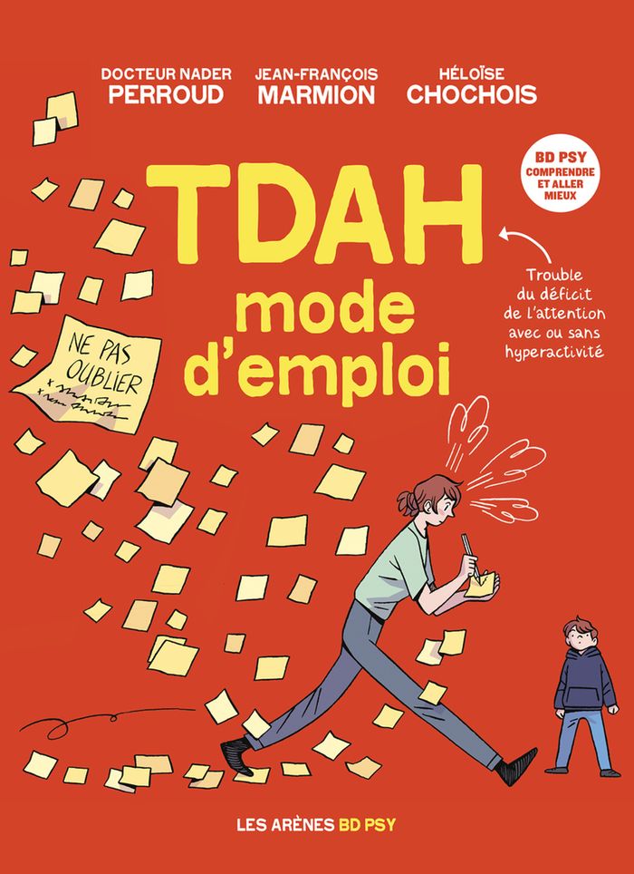 Couverture du livre « TDAH : mode d'emploi », librairie Les Contes Infusés à Corte