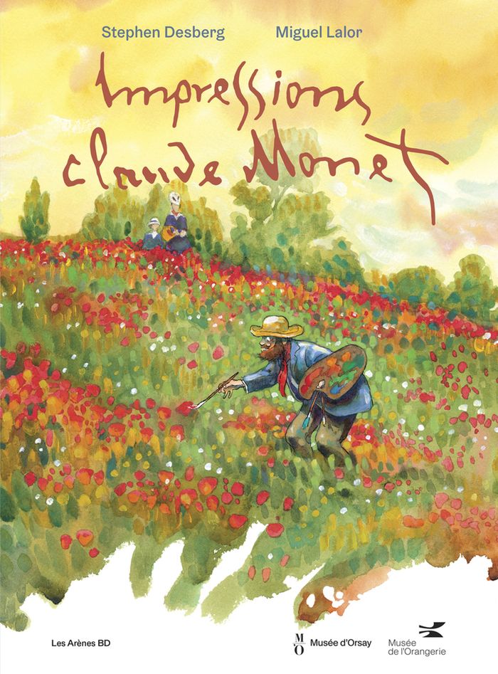 Couverture du livre « IMPRESSIONS CLAUDE MONET », librairie Les Contes Infusés à Corte
