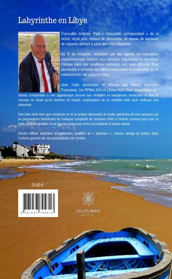 Quatrième de couverture de « LABYRINTHE EN LIBYE »