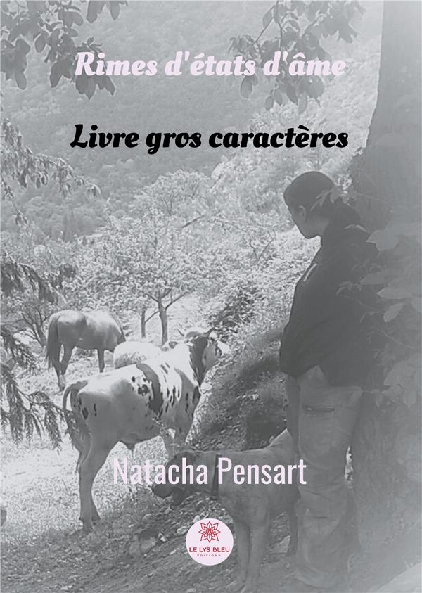 Couverture du livre « RIMES D'ETATS D'AME » de Natacha Pensart, librairie Les Contes Infusés à Corte