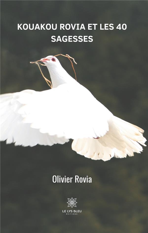 Couverture du livre « KOUAKOU ROVIA ET LES 40 SAGESSES » de Olivier Rovia, librairie Les Contes Infusés à Corte