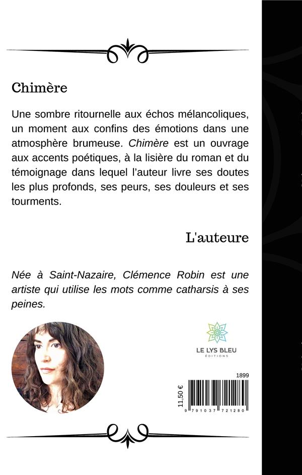 Quatrième de couverture de « CHIMERE »