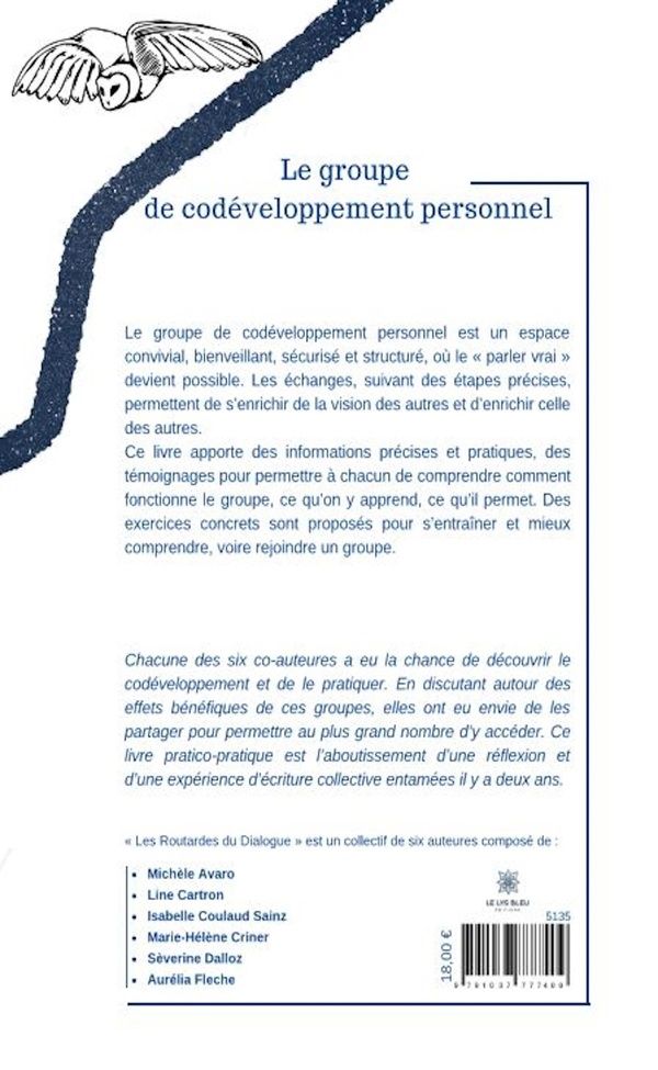 Quatrième de couverture de « LE GROUPE DE CODEVELOPPEMENT PERSONNEL »