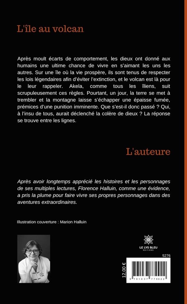 Quatrième de couverture de « L'ILE AU VOLCAN »