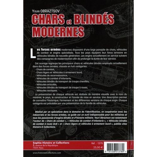Quatrième de couverture de « Chars et blindés modernes : manuel de reconnaissance »