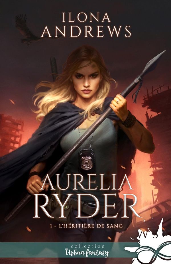 Couverture du livre « AURELIA RYDER - T01 - L'HERITIERE DE SANG - AURELIA RYDER, T1 » de Ilona Andrews, librairie Les Contes Infusés à Corte
