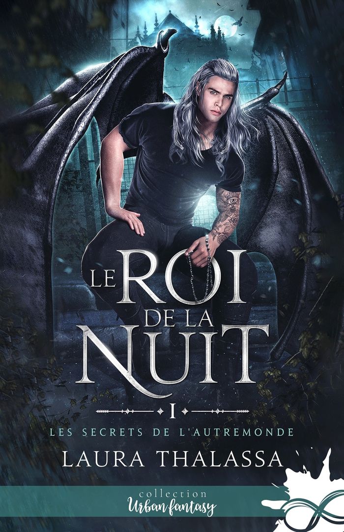 Couverture du livre « LES SECRETS DE L'AUTREMONDE - T01 - LE ROI DE LA NUIT - LES SECRETS DE L'AUTREMONDE, T1 » de Laura Thalassa, librairie Les Contes Infusés à Corte