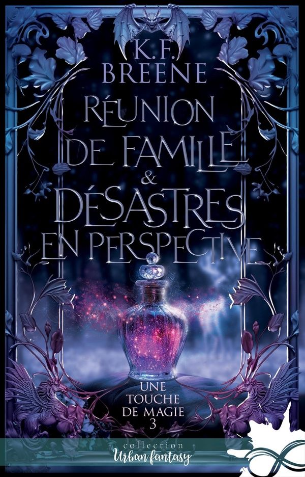 Couverture du livre « Réunion de famille & désastre en perspective » de K. F. Breene, librairie Les Contes Infusés à Corte