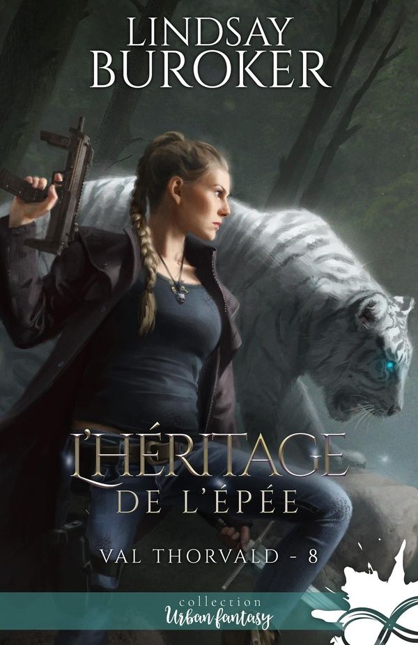 Couverture du livre « L'héritage de l'épée » de Lindsay Buroker, librairie Les Contes Infusés à Corte