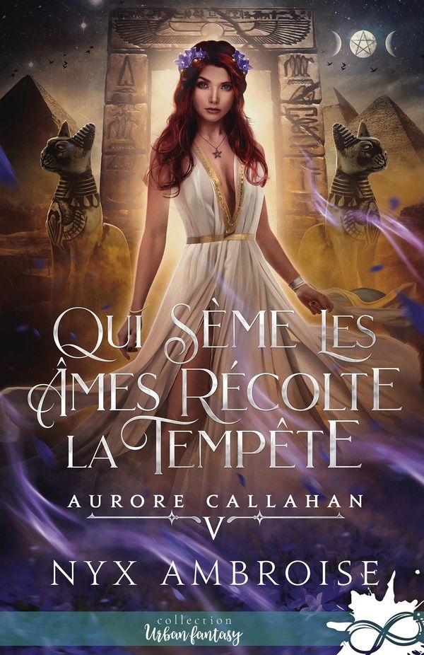 Couverture du livre « Qui sème les âmes récolte la tempête ! » de Nyx Ambroise, librairie Les Contes Infusés à Corte