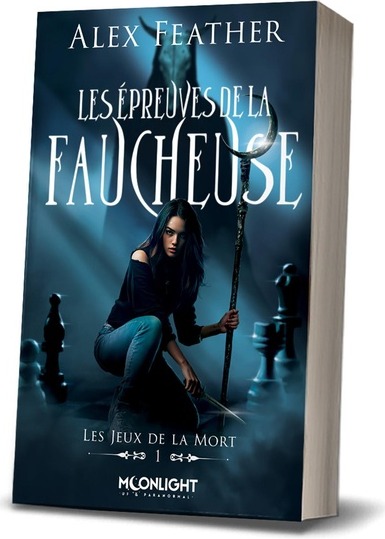 Couverture du livre « Les jeux de la mort » de Alex Feather, librairie Les Contes Infusés à Corte