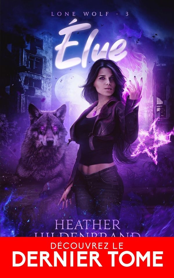 Couverture du livre « Élue » de Heather Hildenbrand, librairie Les Contes Infusés à Corte