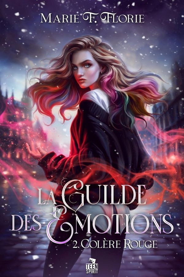 Couverture du livre « Colère rouge » de Marie F. Florie, librairie Les Contes Infusés à Corte