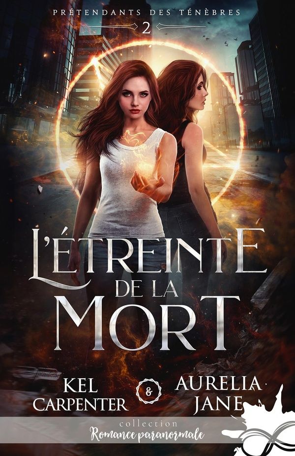 Couverture du livre « L'étreinte de la mort » de Kel Carpenter, librairie Les Contes Infusés à Corte