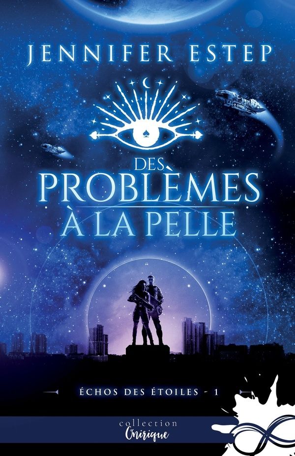 Couverture du livre « ECHOS DES ETOILES - T01 - DES PROBLEMES A LA PELLE - ECHOS DES ETOILES, T1 », librairie Les Contes Infusés à Corte