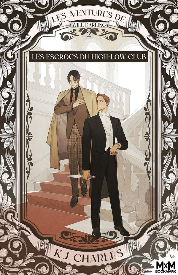 Couverture du livre « Les escrocs du High-Low Club » de K. J. Charles, librairie Les Contes Infusés à Corte