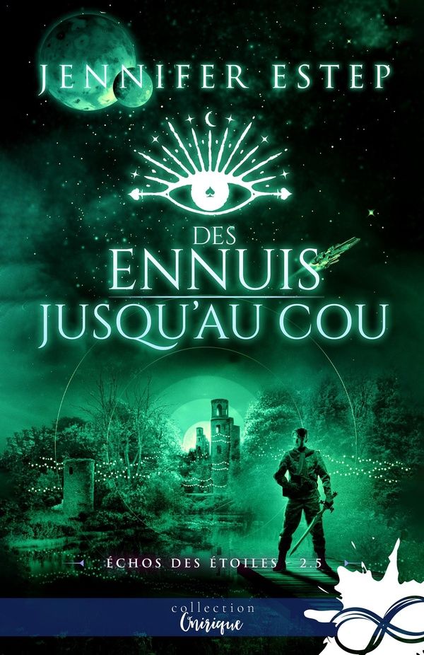 Couverture du livre « Des ennuis jusqu'au cou » de Jennifer Estep, librairie Les Contes Infusés à Corte